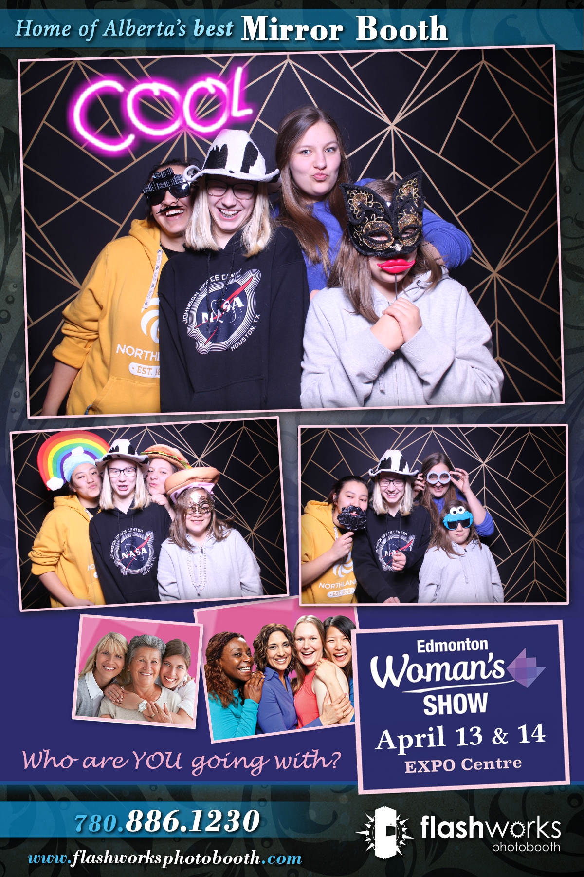 Spring Edmonton Woman's Show 2019 | View more photos from the event at gallery.flashworksphotobooth.com/u/FlashworksPhotoboothInc/Spring-Edmonton-Womans-Show-2019